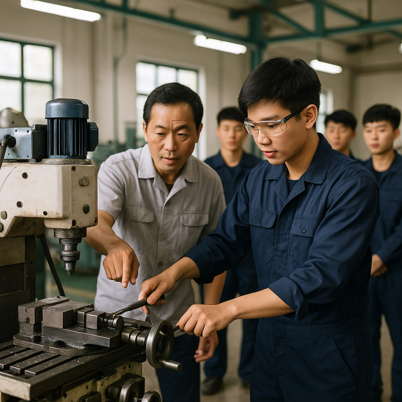 Thực hành tay nghề khi du học nghề Hàn Quốc 2025