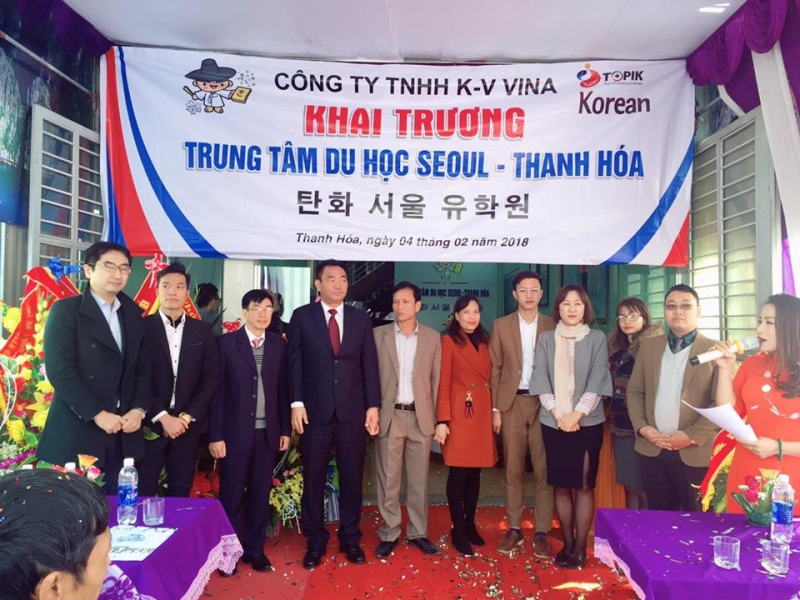 Khai trương Trung tâm du học Seoul - Thanh Hóa