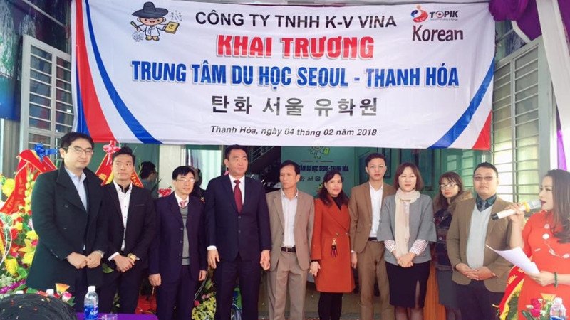 Khai trương Trung tâm du học Seoul - Thanh Hóa