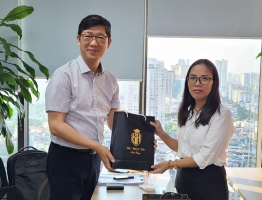 Đại diện của công ty du học BA đã có buổi gặp gỡ quan trọng với đại diện của Đại học Quốc gia Kongju