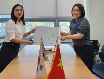 Ghé thăm trường Songwon và nhận giấy ủy quyền tuyển sinh