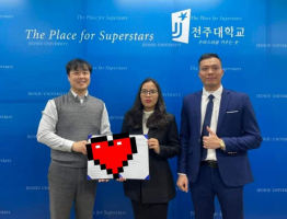 Ký hợp đồng hợp tác tuyển sinh quốc tế với trường ĐH Jeonju