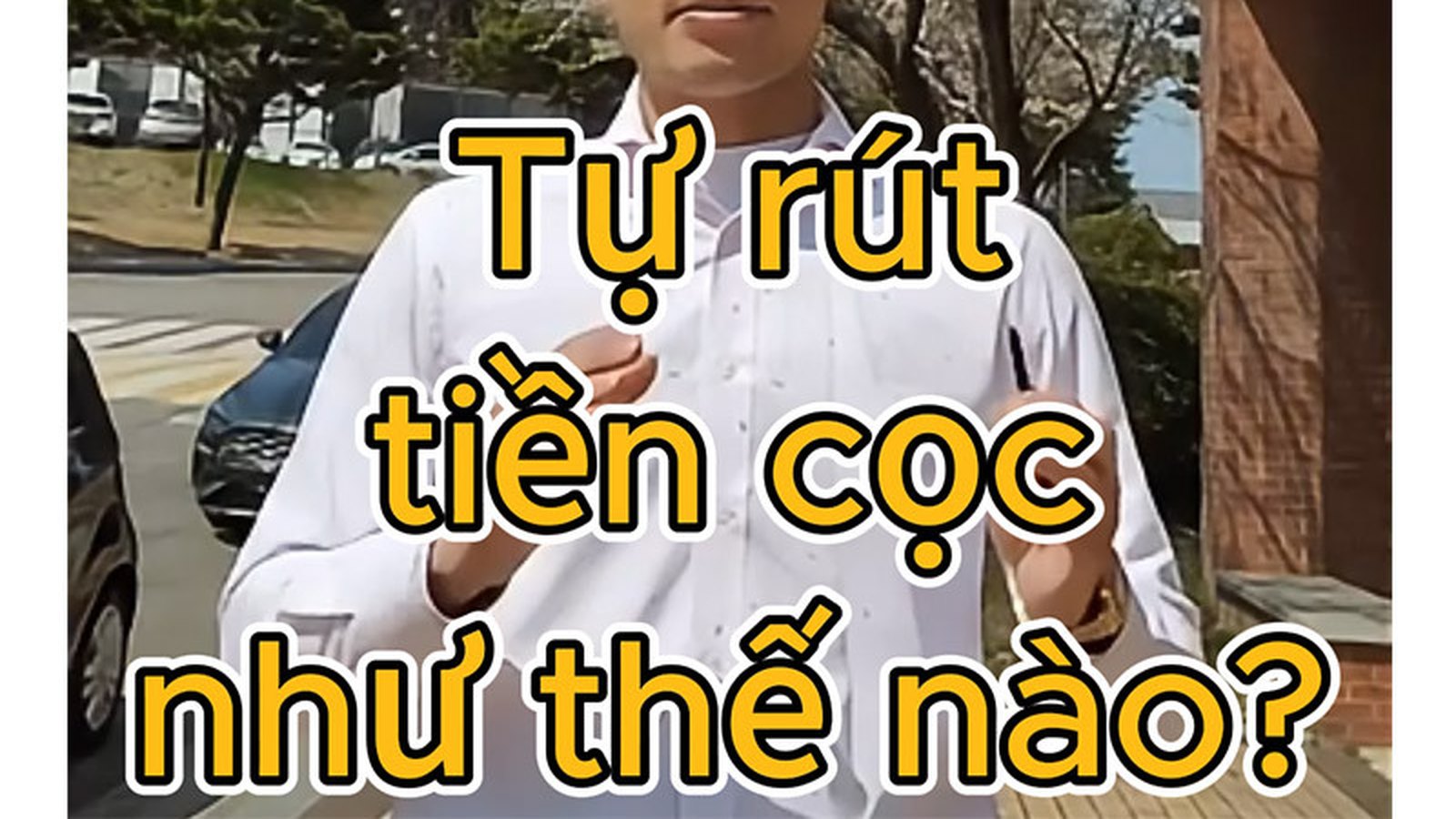 Tự rút tiền đóng băng sau khi sang Hàn Quốc như thế nào?