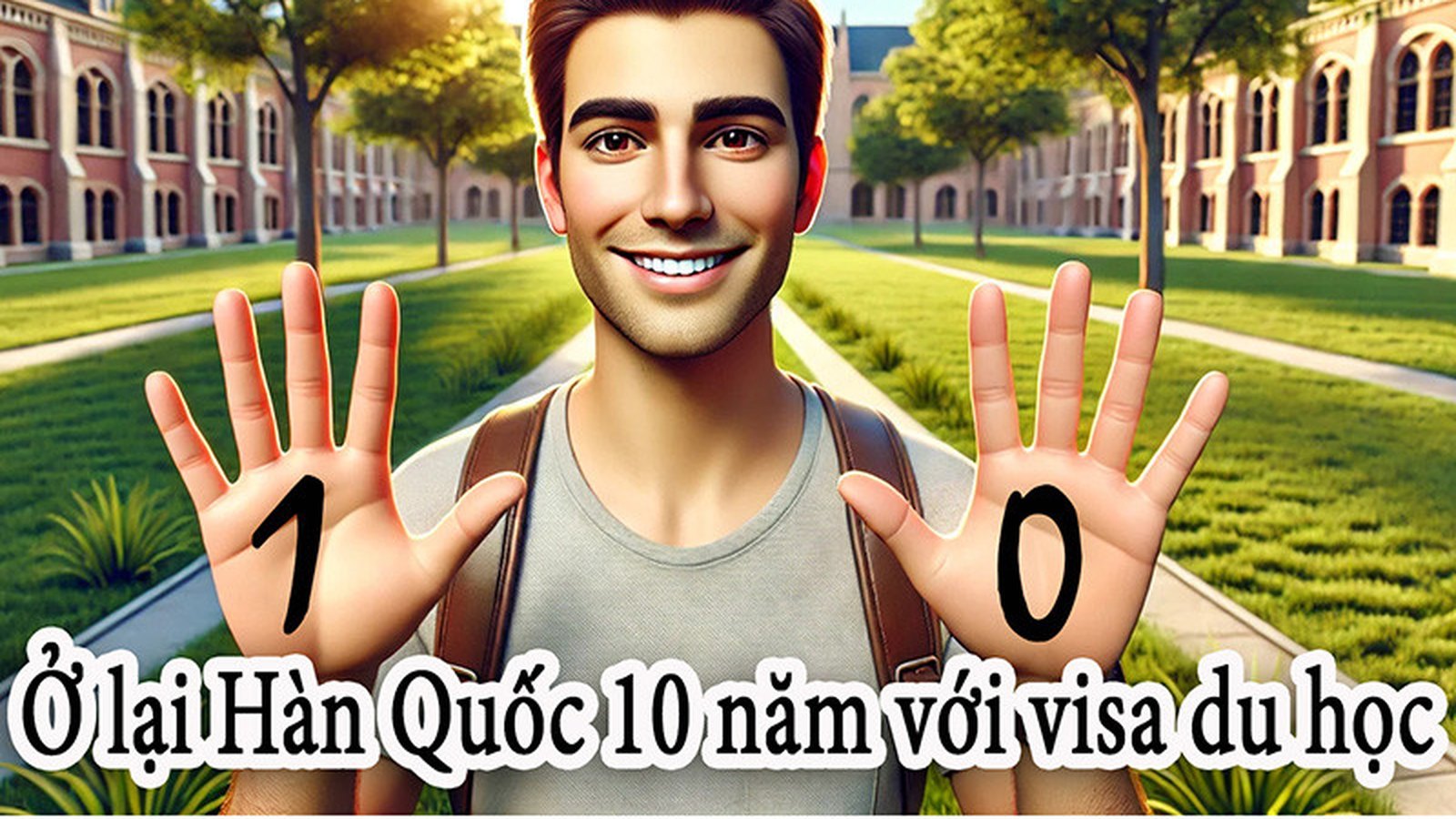 Làm sao để ở lại Hàn Quốc 10 năm với visa du học?