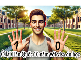 Làm sao để ở lại Hàn Quốc 10 năm với visa du học?