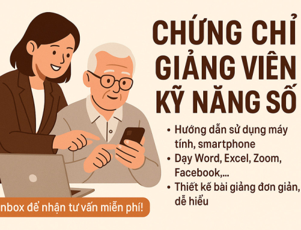 Chứng chỉ Hướng dẫn Kỹ năng Hiểu biết Số (디지털문해강사)
