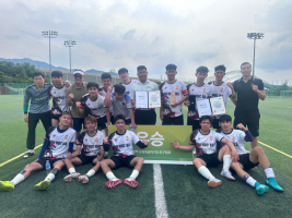 ĐỘI BÓNG DU HỌC BA XUẤT SẮC VÔ ĐỊCH GIẢI BÓNG ĐÁ SÂN 11 TẠI JEONBUK – 2025