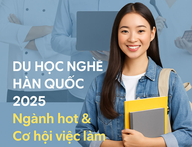 Du học nghề Hàn Quốc 2025 - ngành hot và cơ hội việc làm