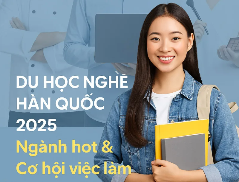 Du học nghề Hàn Quốc 2025 – Ngành hot & Cơ hội việc làm sau tốt nghiệp