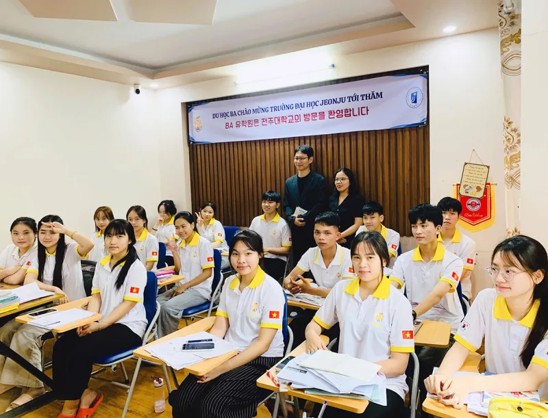 Trường Đại học Jeonju (전주대학교) thăm Trung tâm Du Học BA