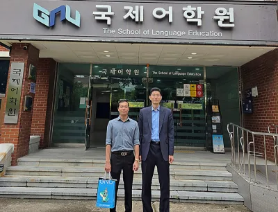 Du Học BA thăm và làm việc với Đại học Quốc gia Gyeongsang