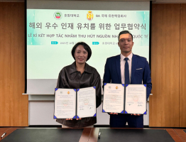 Trung tâm Du học BA ký kết hợp tác quốc tế với Đại học Howon