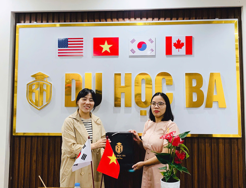 Trưởng phòng Quan hệ quốc tế ĐH Dong-A 박현주 thăm Du Học BA Hải Phòng