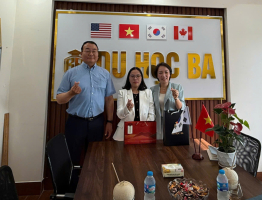 Đại Diện Đại Học Howon Thăm & Phỏng Vấn Trực Tiếp Tại Du Học BA