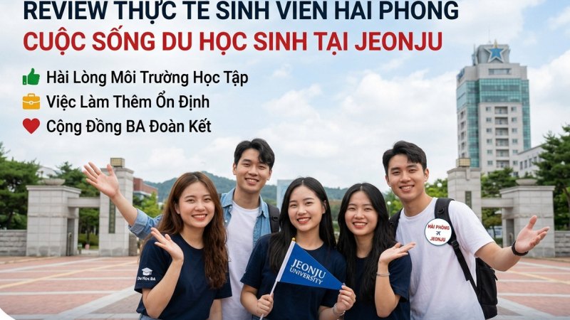 Review Thực Tế: Cuộc Sống Của Sinh Viên Hải Phòng Tại Đại Học Jeonju