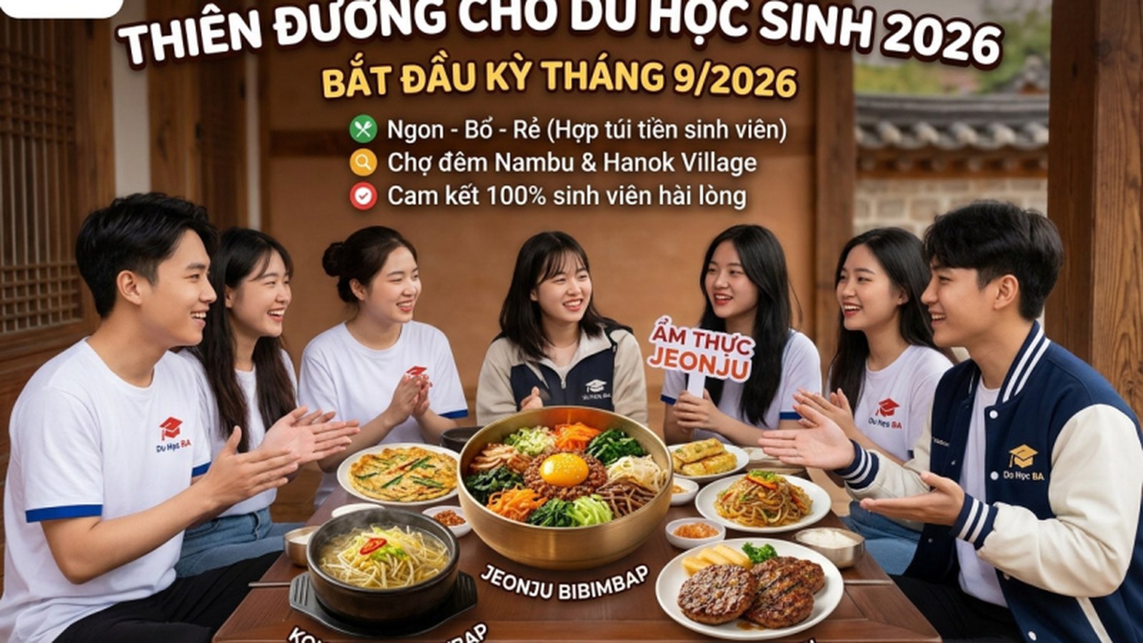 Khám Phá Văn Hóa Ẩm Thực Jeonju: Thiên Đường Ăn Uống Cho Du Học Sinh