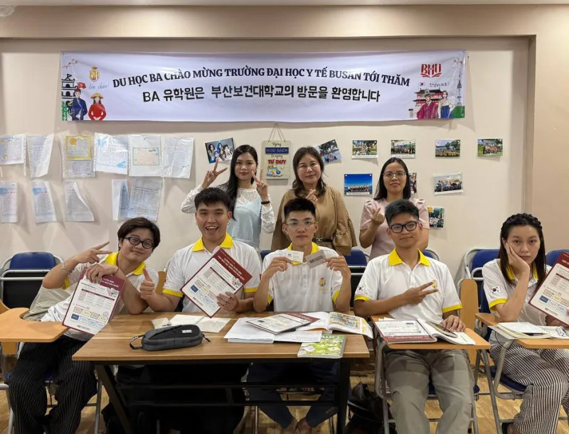 Đại Diện Trường Busan Health University (부산보건대학교) Lần Đầu Đến Thăm & Hợp Tác Cùng Du Học BA