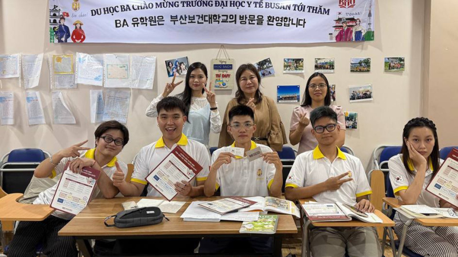 Đại Diện Trường Busan Health University (부산보건대학교) Lần Đầu Đến Thăm & Hợp Tác Cùng Du Học BA