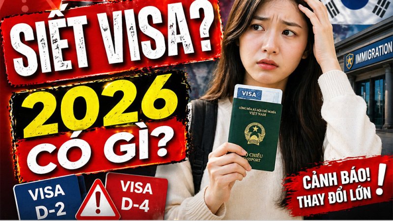 Hàn Quốc Sắp Cải Cách Toàn Diện Chính Sách Visa Du Học – 122.734 Du Học Sinh Việt Nam Cần Biết Gì?