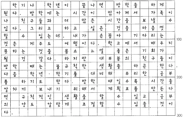 [TOPIK II 쓰기] #10. 방학의 장 • 단점
