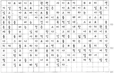 [TOPIK II 쓰기] #15. 아르바이트의 장 • 단점