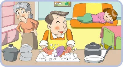 [Hội thoại tiếng Hàn] #7. 부부가 서로 도우면…  Nếu vợ chồng cùng giúp đỡ nhau.