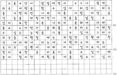 [TOPIK II 쓰기] #9. 외국 여행의 장 • 단점