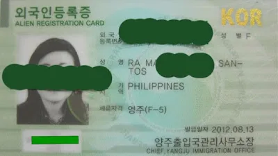 [Visa Hàn Quốc] Chuyển đổi sang Visa định cư F-5