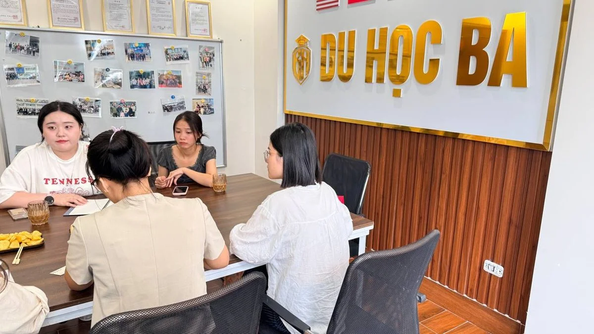 Buổi làm việc giữa Du học BA và đại diện Trường Đại học U1